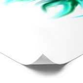 Delfinbaby Poster (Ecke)