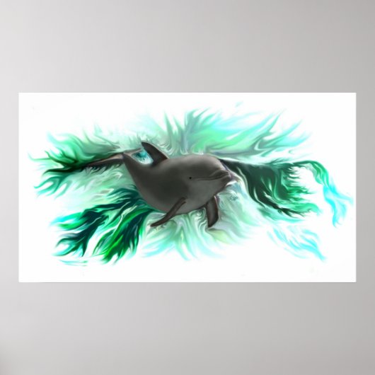 Delfinbaby Poster (Vorne)