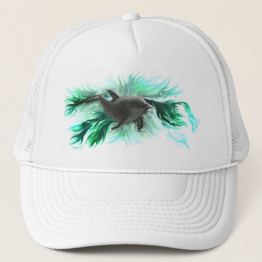 Delfinbaby Truckerkappe (Vorderseite)