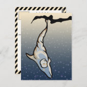 Delfincocoon Postkarte (Vorne/Hinten)