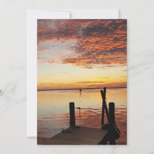 Delfine bei Sonnenuntergang Einladung zur Hochzeit (Rückseite)