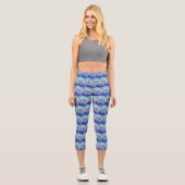 Delfine- Capri Leggings (Vorderseite)