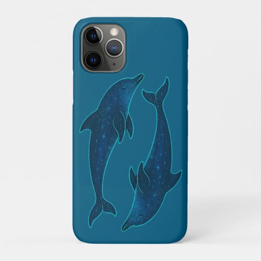 Delfine in der tiefblauen See Case-Mate iPhone Hülle (Rückseite)