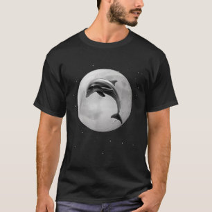 Delfine, Ozean Mond Sterne, Umweltschutz T-Shirt
