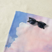 Delfine Personalisiert Strandtuch (Beispiel)