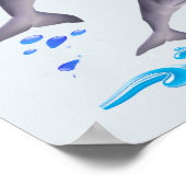 Delfine Poster (Ecke)