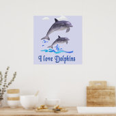 Delfine Poster (Küche)