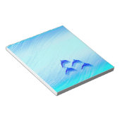 Delfine springen notizblock (angewinkelt)