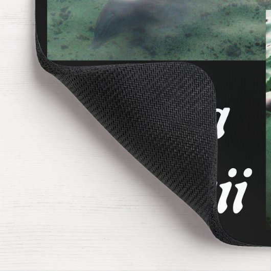 Delfine von Hawaii Mousepad (Ecke)