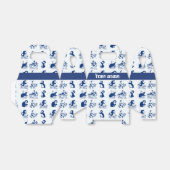 Delfine, Wale und Pinguine Geschenkschachtel (Ungefaltet)