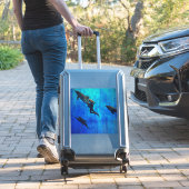 Delfine zur Rettung Aufkleber (Koffer Insitu)