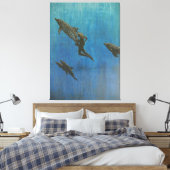 Delfine zur Rettung Leinwanddruck (Insitu (Schlafzimmer))
