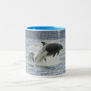 Delfine Zweifarbige Tasse