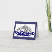 Delfinkarte Karte (Vorderseite)