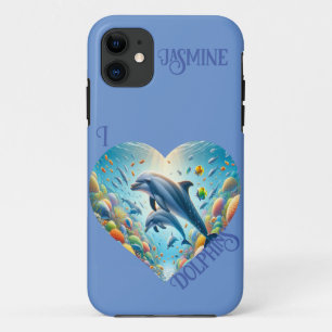 Delfinliebe Anpassbar Case-Mate iPhone Hülle