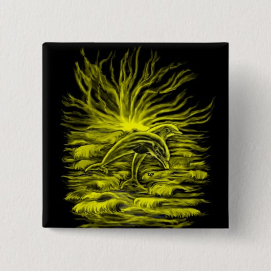 Delfinparat Button (Vorderseite)