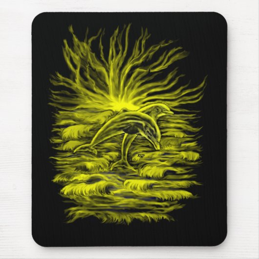 Delfinparat Mousepad (Vorne)