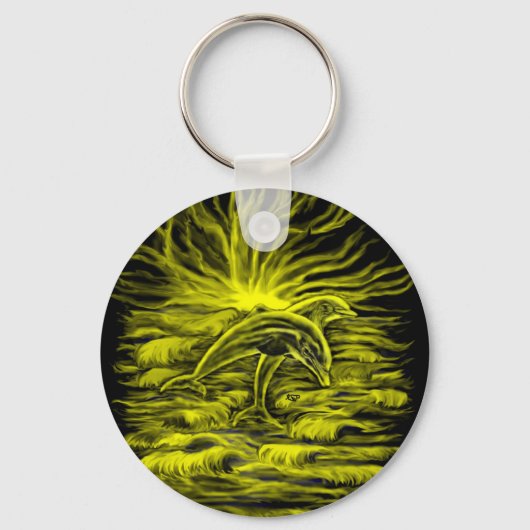 Delfinparat Schlüsselanhänger (Vorderseite)