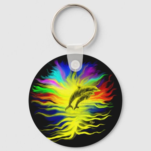 Delfinparat Schlüsselanhänger (Vorderseite)