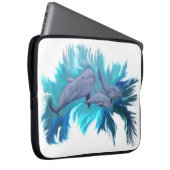 Delfinschule Laptopschutzhülle (Vorne Rechts)