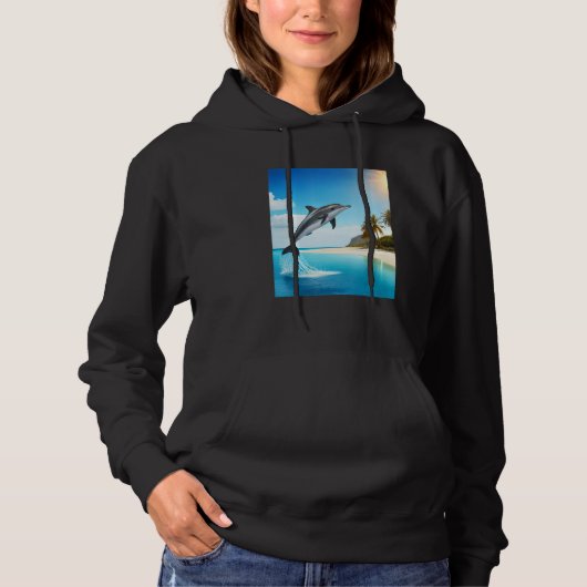 Delfinsprung Hoodie (Vorderseite)