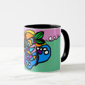 Delfinwelle tasse (VorderseiteRechts)