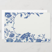 Delft-Blau-Briefpapier Briefpapier (Vorne/Hinten)