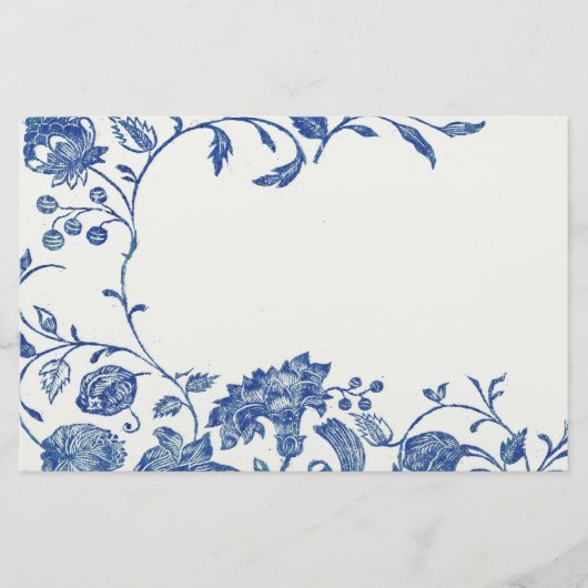 Delft-Blau-Briefpapier Briefpapier (Vorderseite)