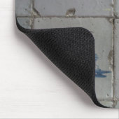 Delft-Blau deckt Mousepad mit Ziegeln (Ecke)