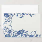 Delft-Blau-Papeterie Briefpapier (Vorne/Hinten)