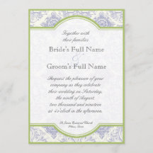 Delft blaues Toile Quatrefoil -