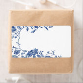 Delft-Blaues Versandetikett (Insitu)