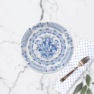 Delft Blauwe Holland-Inspiriert Pappteller