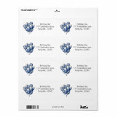 Delft Blue Balloons anpassbar (Vorne)