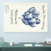 Delft Blue Balloons anpassbar Banner (Messe)