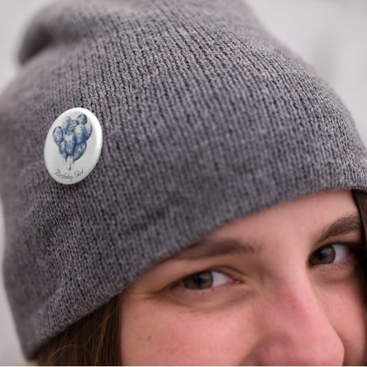 Delft Blue Balloons, anpassbar Button