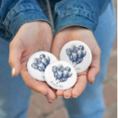 Delft Blue Balloons, anpassbar Button