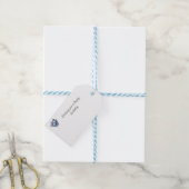 Delft Blue Balloons anpassbar Geschenkanhänger (Mit Garn)