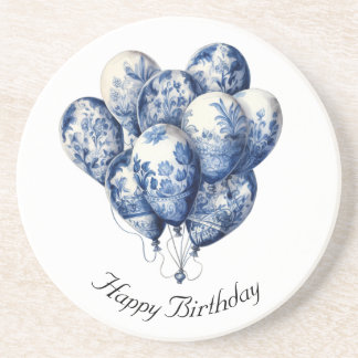Delft Blue Balloons, anpassbar Getränkeuntersetzer