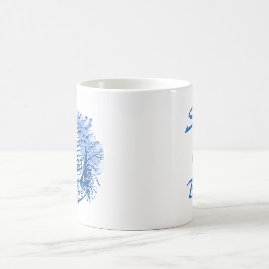 Delft Blue China Look Honeybee Hive Rettete Die Bi Kaffeetasse (Mittel)