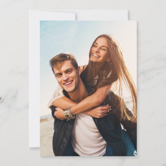 Delft Blue Chinoiserie Florenz Einladung (Rückseite)