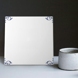 Delft Blue Dutch Matching Mix Match Empty Fliese