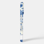 Delft Blue Floral Peacock Case-Mate iPhone Hülle (Rückseite / Rechts)