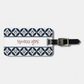 Delft blue - Gepäckanhänger (Vorderseite horizontal)