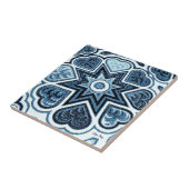 Delft Blue Heart Trivet/Tile Fliese (Seite)