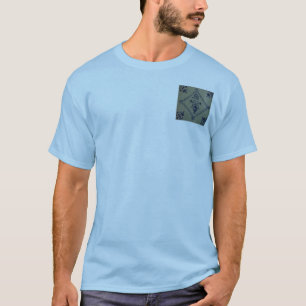 Delft Blue Tile - Vase mit Blume und Bouquet T-Shirt