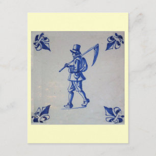 Delft Blue Tile - Vorlage
