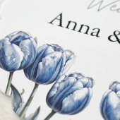 Delft Blue Tulip, custom Untersetzer