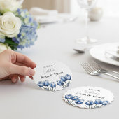 Delft Blue Tulip, custom Untersetzer