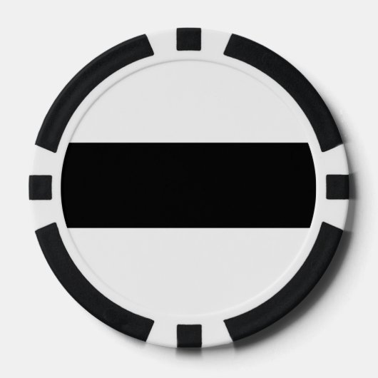 Delft-Flagge Pokerchips (Vorderseite)